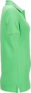 Womens elastic pique polo James Nicholson, lime green, S