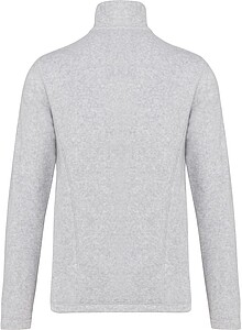 Womens microfleece sweatshirt KARIBAN, grey melange, S