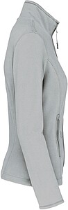 Womens microfleece sweatshirt KARIBAN, light grey, S