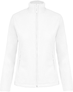 Womens microfleece sweatshirt KARIBAN, white, L