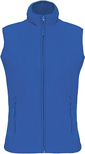 Womens microfleece vest KARIBAN, indigo blue, S