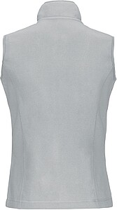 Womens microfleece vest KARIBAN, light grey, S