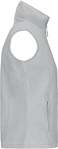 Womens microfleece vest KARIBAN, light grey, S