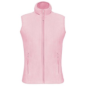 Womens microfleece vest KARIBAN, light pink, 3XL