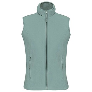 Womens microfleece vest KARIBAN, mint, XS