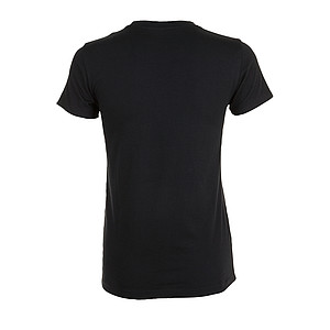 WOMENS ROUND COLLAR T-SHIRT REGENT WOMEN, DEEP BLACK, M