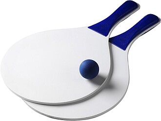 Wooden bat and ball setBlue