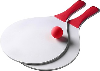 Wooden bat and ball setRed