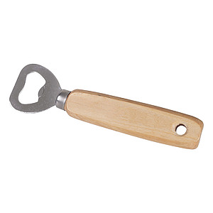 Wooden bottle opener