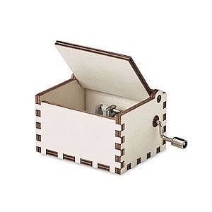 Wooden Christmas music box CX1478-40