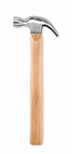 Wooden claw hammer, wood