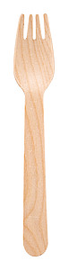 wooden cutlery, fork