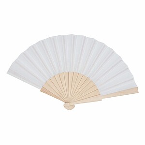 Wooden hand fan with RPET