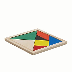 Wooden Puzzle "Tangram Base"