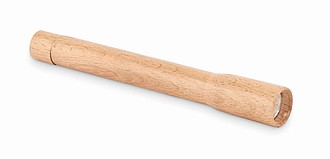 Wooden torch with COB light