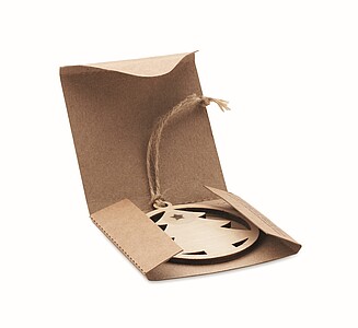 Wooden tree shaped decoration