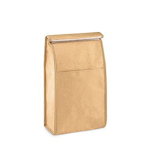 Woven paper 2,3L lunch bag.