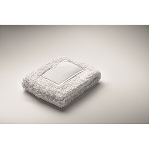 Wristband in polycotton, white