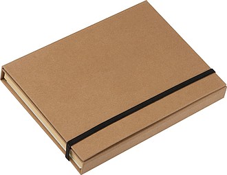 Writing case with cardboard