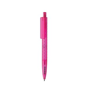 X3 GRS recycled PC plastic pen frosted, pink