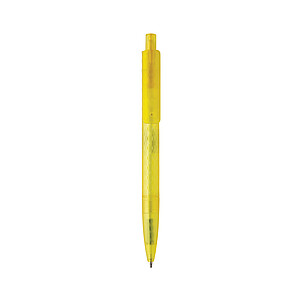 X3 GRS recycled PC plastic pen frosted, yellow