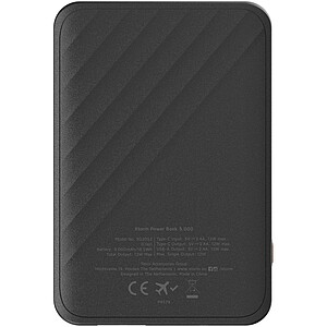 Xtorm XG205 Go2 12W 5.000 mAh fast charge power bank, solid black