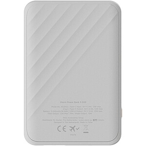 Xtorm XG205 Go2 12W 5.000 mAh fast charge power bank, white