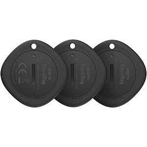 Xtorm XTAG01 3-piece travel tag, solid black