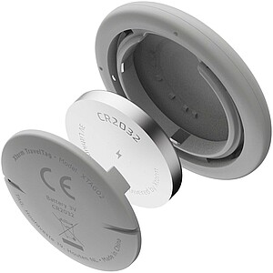 Xtorm XTAG2A 3-pack water resistant travel tag, ash white melange