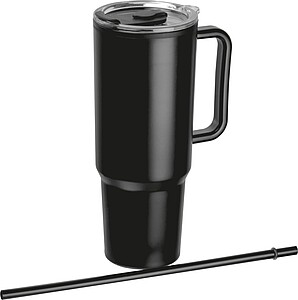 XXL drinking cup, 1200ml, black