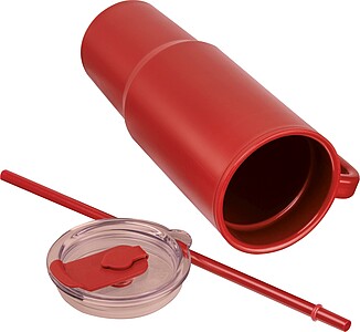 XXL drinking cup, 1200ml, red