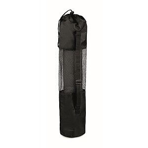 Yoga mat EVA 4.0 mm with pouch, stone grey