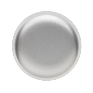 Zenic RCS recycled plastic USB re-chargable table lamp, silver