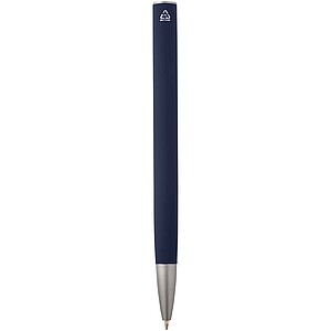 Ziguur recycled aluminium ballpoint pen (blue ink), navy