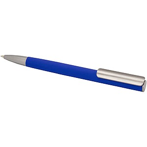 Ziguur recycled aluminium ballpoint pen, blue