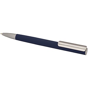 Ziguur recycled aluminium ballpoint pen, navy