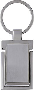 Zinc alloy keychain Colin, silver