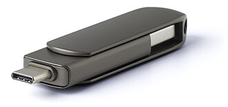 Zinc alloy USB stick Harlow