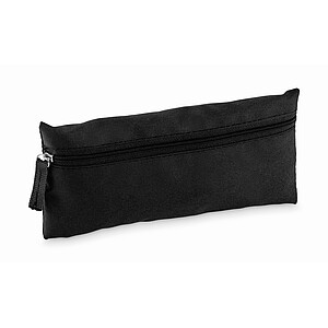 Zippered pencil case, black