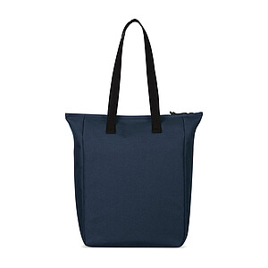Zippered Tote, navy