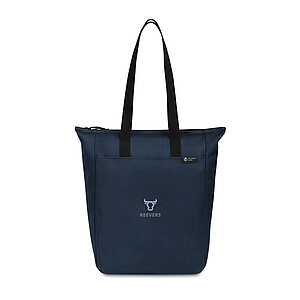 Zippered Tote, navy