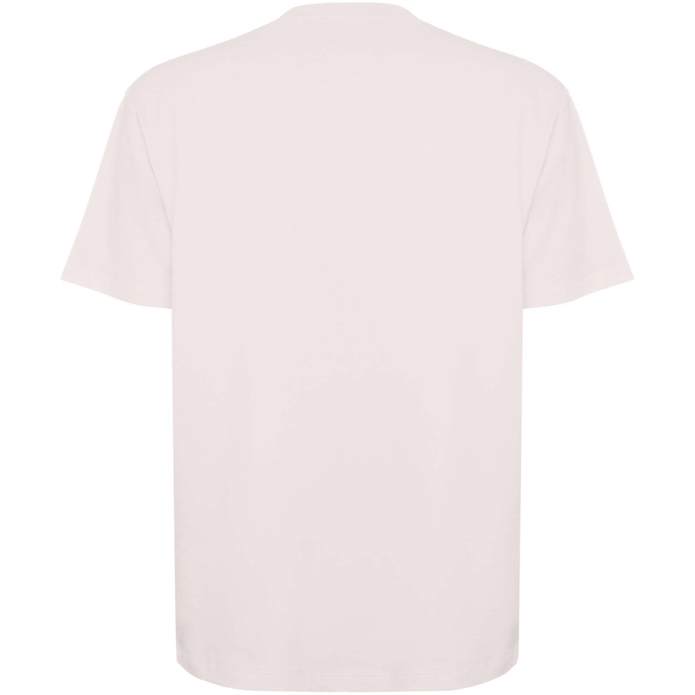 Bull short sleeve unisex oversized t-shirt, vintage white